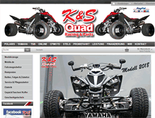 Tablet Screenshot of ks-quad-shop.com